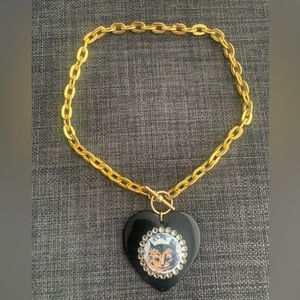 Tarina Tarantino Alice in Wonderland Cheshire Cat Necklace
